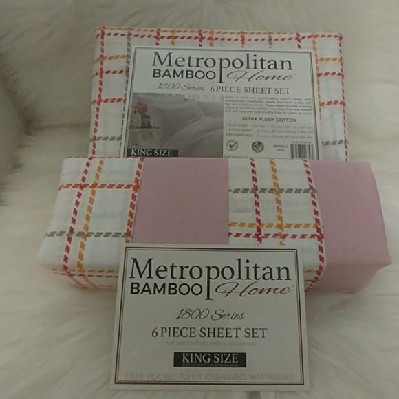 Metropolitan Bamboo Home Bedding Metropolitan Bamboo King White